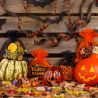 Halloween tašky / z organzy 12 x 15 cm - mix vzorů a barev Halloween