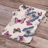 Pytel z imitovaného lnu s potiskem 30 x 40 cm - přírodní / motýl Pro děti