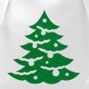 Saténové sáčky 26 x 35 cm - Vánoční strom Saténové sáčky