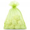 Organza tašky 26 x 35 cm - zelené Ochrana hroznů