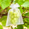 Organza tašky 26 x 35 cm - zelené Sáčky na ovoce