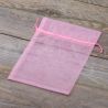Organza tašky 40 x 55 cm - světlá růžové Růžové sáčky
