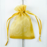 Organza tašky 12 x 15 cm - žluté Malé sáčky 12x15 cm