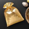 Metalické tašky 10 x 13 cm - zlaté Zlaté sáčky