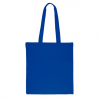 Bavlněná taška 38 x 42 cm s dlouhými uchy - modrá Bavlněné sáčky