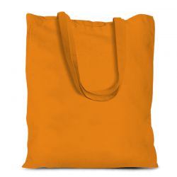 Bavlněná taška 38 x 42 cm s dlouhými uchy - oranžová Den žen