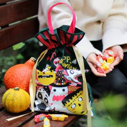 Tašky nonwoven 30 x 45 cm s potiskem - Halloween Halloween sáčky