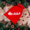 Sametový pytel 30 x 40 cm - Vánoce - Mikuláš Vánoční taška