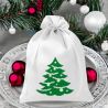 Saténové sáčky 26 x 35 cm - Vánoční strom Příležitostné sáčky