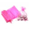 Organza tašky 15 x 20 cm - růžové Organza sáčky