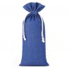 Džínové tašky 16 x 37 cm - modré Modré sáčky