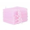 Organza tašky 7 x 9 cm - světlá růžové Levandule a vonný květ