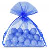 Organza tašky 10 x 13 cm - modré Modré sáčky
