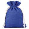 Džínové tašky 12 x 15 cm - modré Modré sáčky