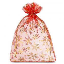 Organza tašky 15 x 20 cm - Vánoce Vánoční taška