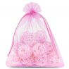 Organza tašky 40 x 55 cm - růžové Ochrana hroznů