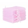 Organza tašky 15 x 20 cm - světlá růžové Sv.Valentýn