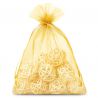 Organza tašky 12 x 15 cm - zlaté Zlaté sáčky