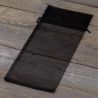 Organza tašky 15 x 33 cm - černé Střední sáčky