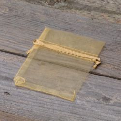 Organza tašky 8 x 10 cm - zlaté Mýdla