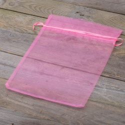 Organza tašky 40 x 55 cm - růžové Růžové sáčky