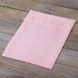 Saténové pytle 22 x 30 cm - světlá růžové Saténové sáčky