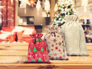 Výrobce vánočních sáčků včetně z juty a lnu