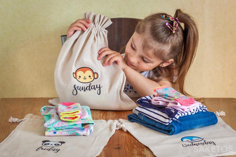 Pytle s oblečením podporují samostatnost předškoláků