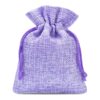 Jutové sáčky 6 x 8 cm - levandulové Levandulové sáčky