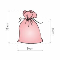 Organza tašky 9 x 12 cm - Vánoce / 5 Odvětví & Obaly na...