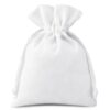 Sametové sáčky 11 x 14 cm - bílý Malé sáčky 11x14 cm