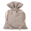 Lněné pytlíky z přírodního lnu 12 x 15 cm Malé sáčky
