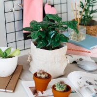 Pytlíky z imitovaného lnu 12 x 15 cm - přirozené Dekorace stolu