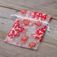 Organza tašky 10 x 13 cm - Vánoce / 1 Všechny produkty