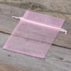 Organza tašky 10 x 13 cm - světlá růžové Organza sáčky