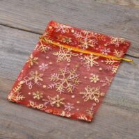 Organza tašky 12 x 15 cm - Vánoce Využití