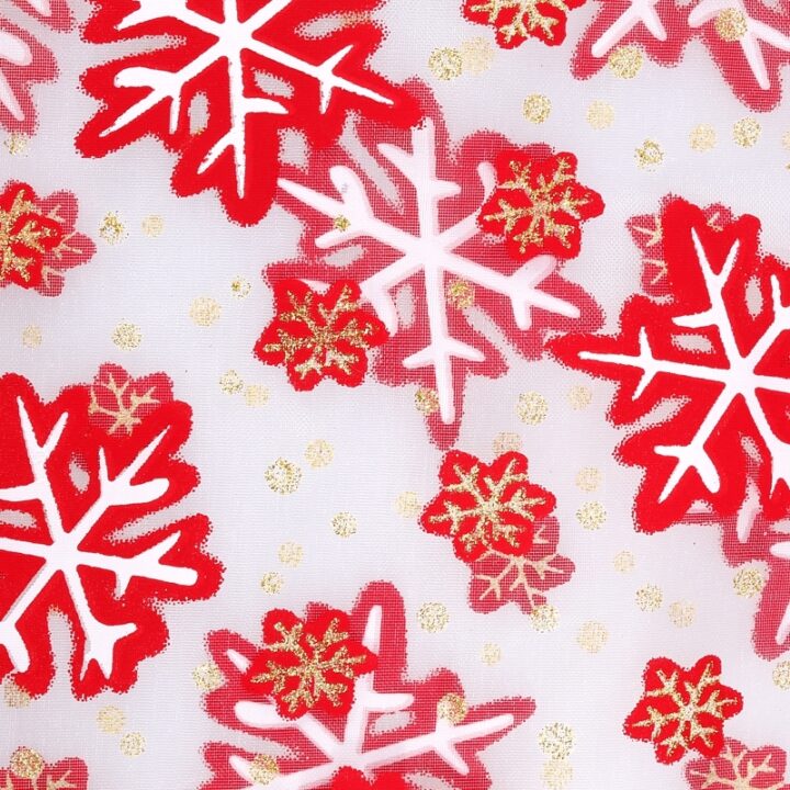 Organza tašky 18 x 24 cm - Vánoce / 1 Organza sáčky