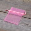 Organza tašky 6 x 8 cm - růžové Sv.Valentýn
