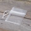 Organza tašky 7 x 9 cm (SDB) - bíle Bílé sáčky