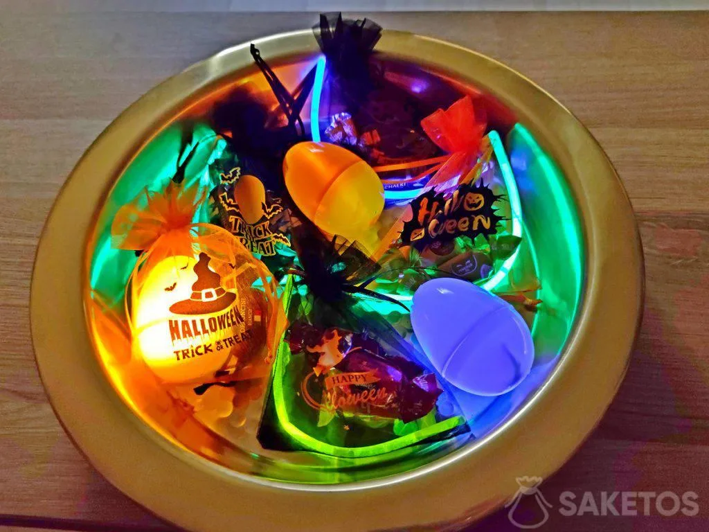 lov na halloweenské sladkosti