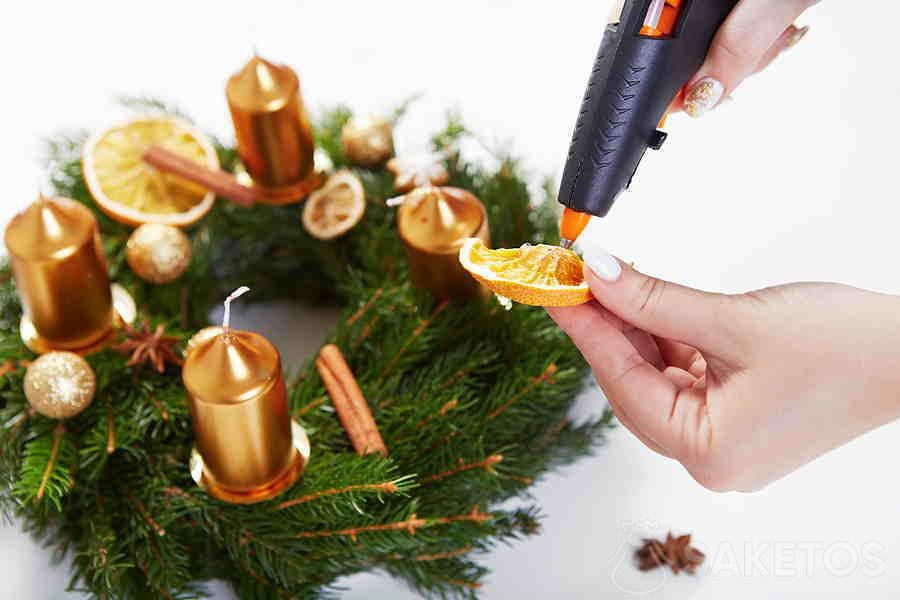 Ručně vyráběné adventní svícny