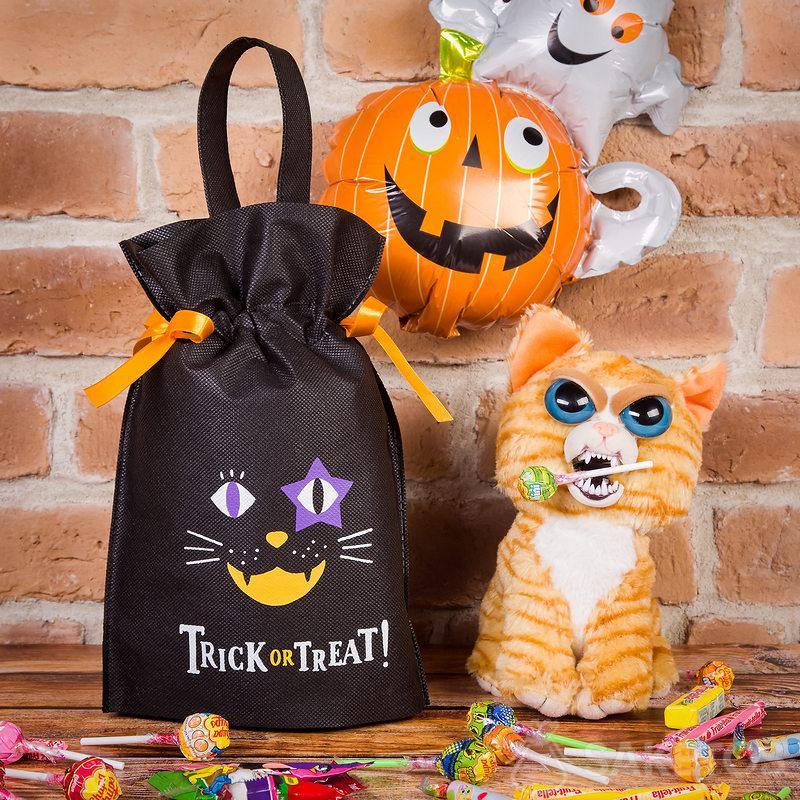 Sáček na cukroví - pro triky nebo pamlsky a lov na halloween cukroví