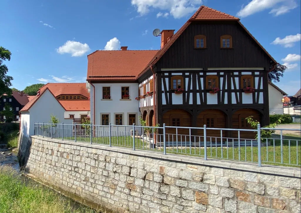 Dům podstávkový v Bogatyni